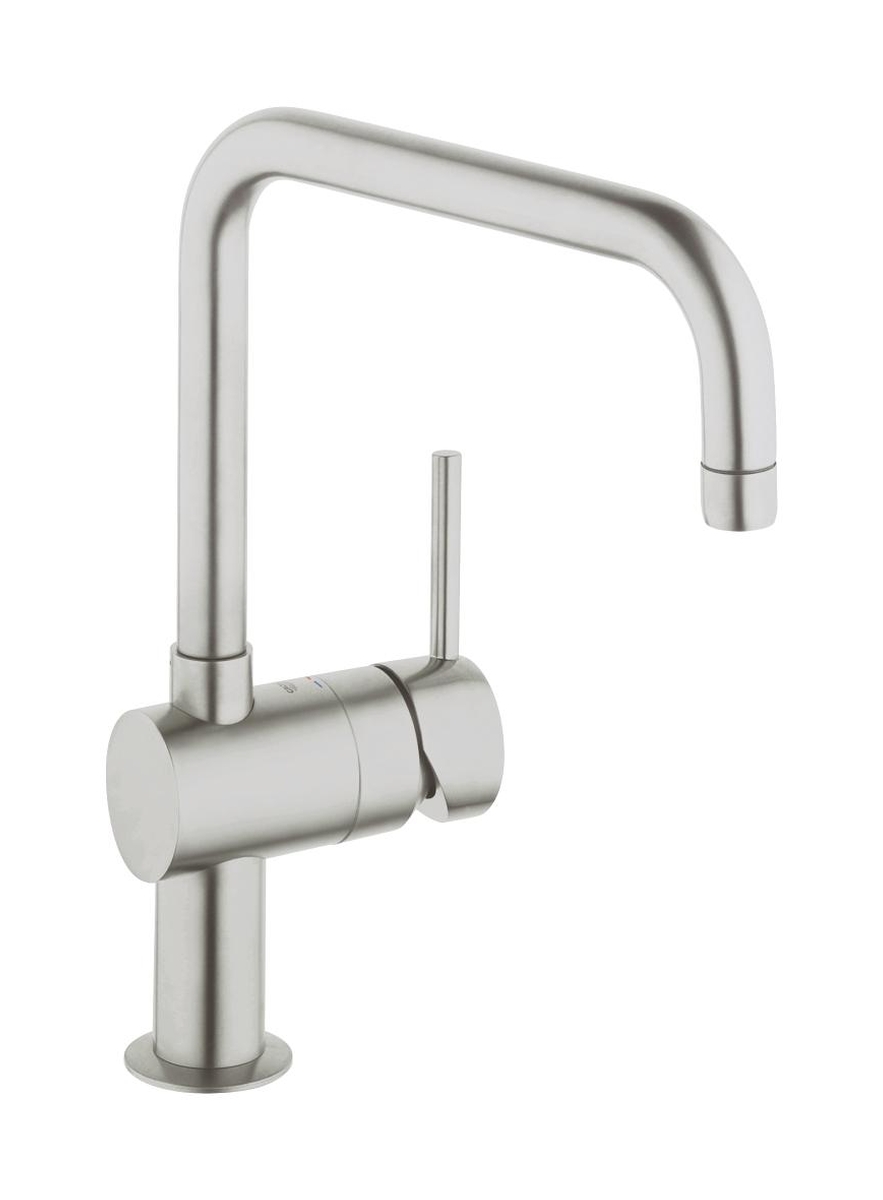 Grohe Minta rubinetto da cucina verticale SuperSteel 32488DC0