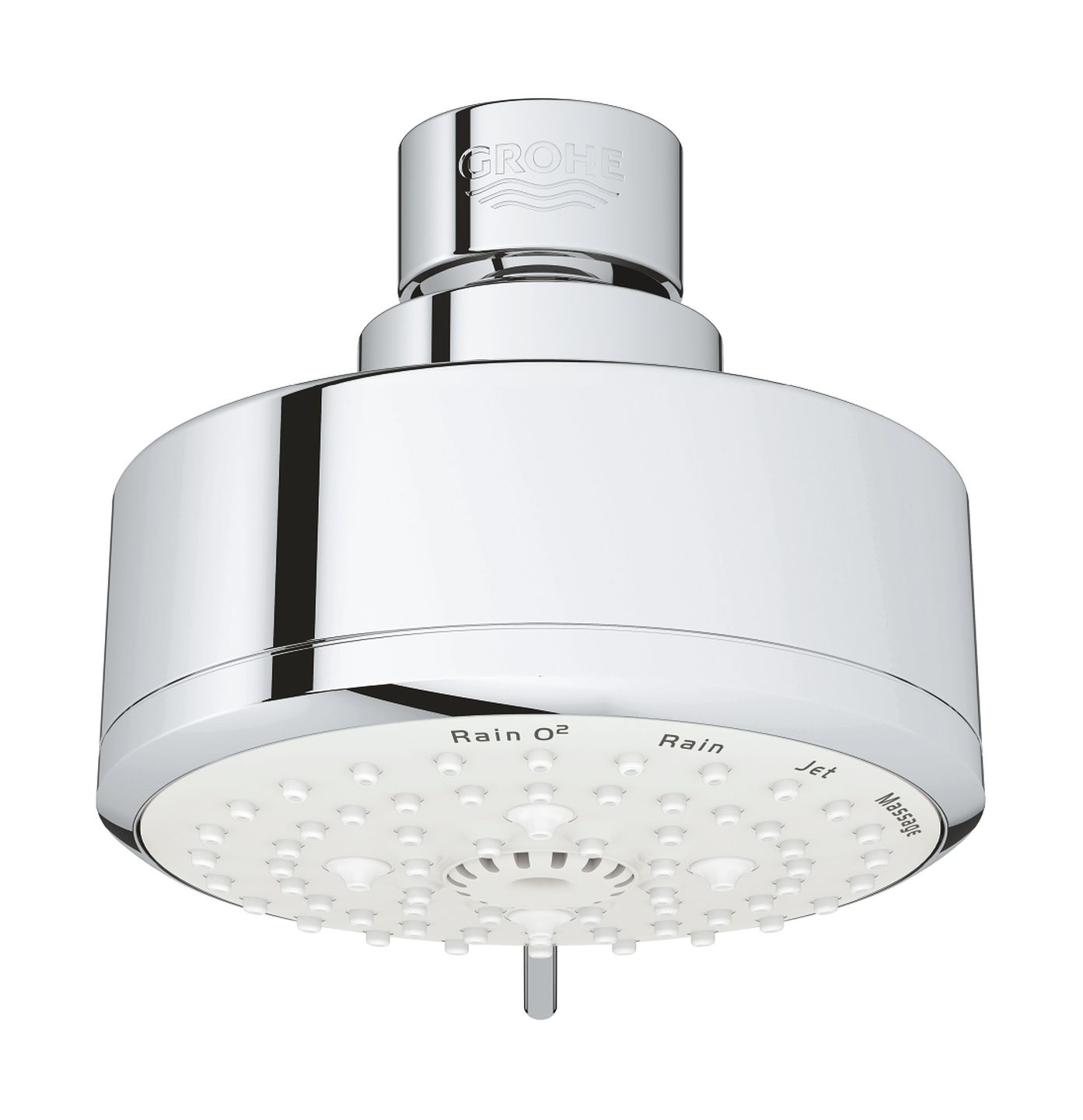 Grohe New Tempesta soffione doccia 10x10 cm StarLight Chrome 27591001