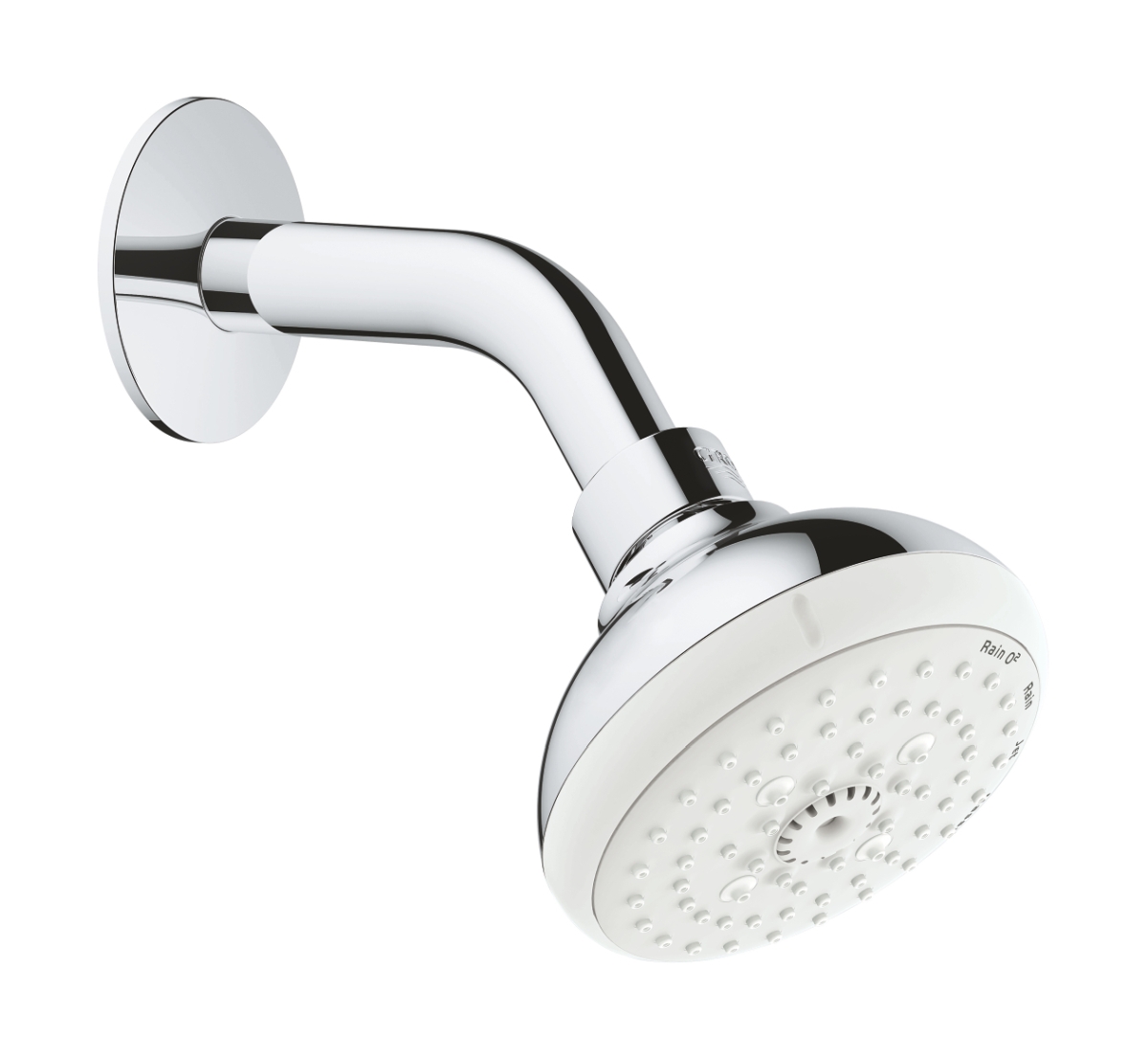 Grohe New Tempesta soffione doccia 10x10 cm StarLight Chrome 27870001