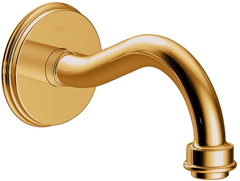 Tres Monoclasic bocca di erogazione per rubinetto per lavabo oro 242.173.02.OR