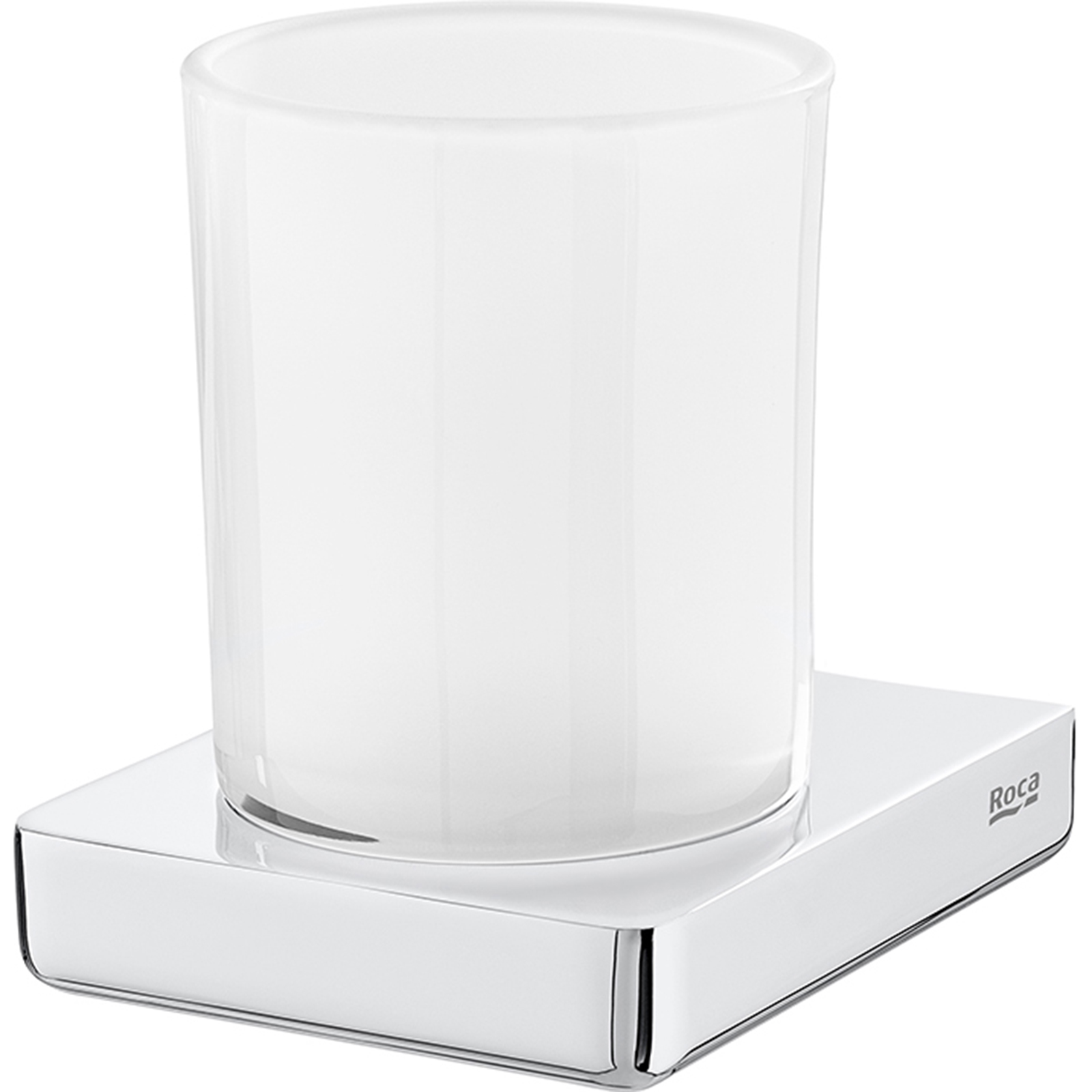 Roca Tempo portaspazzolini bianco-cromo A817021001