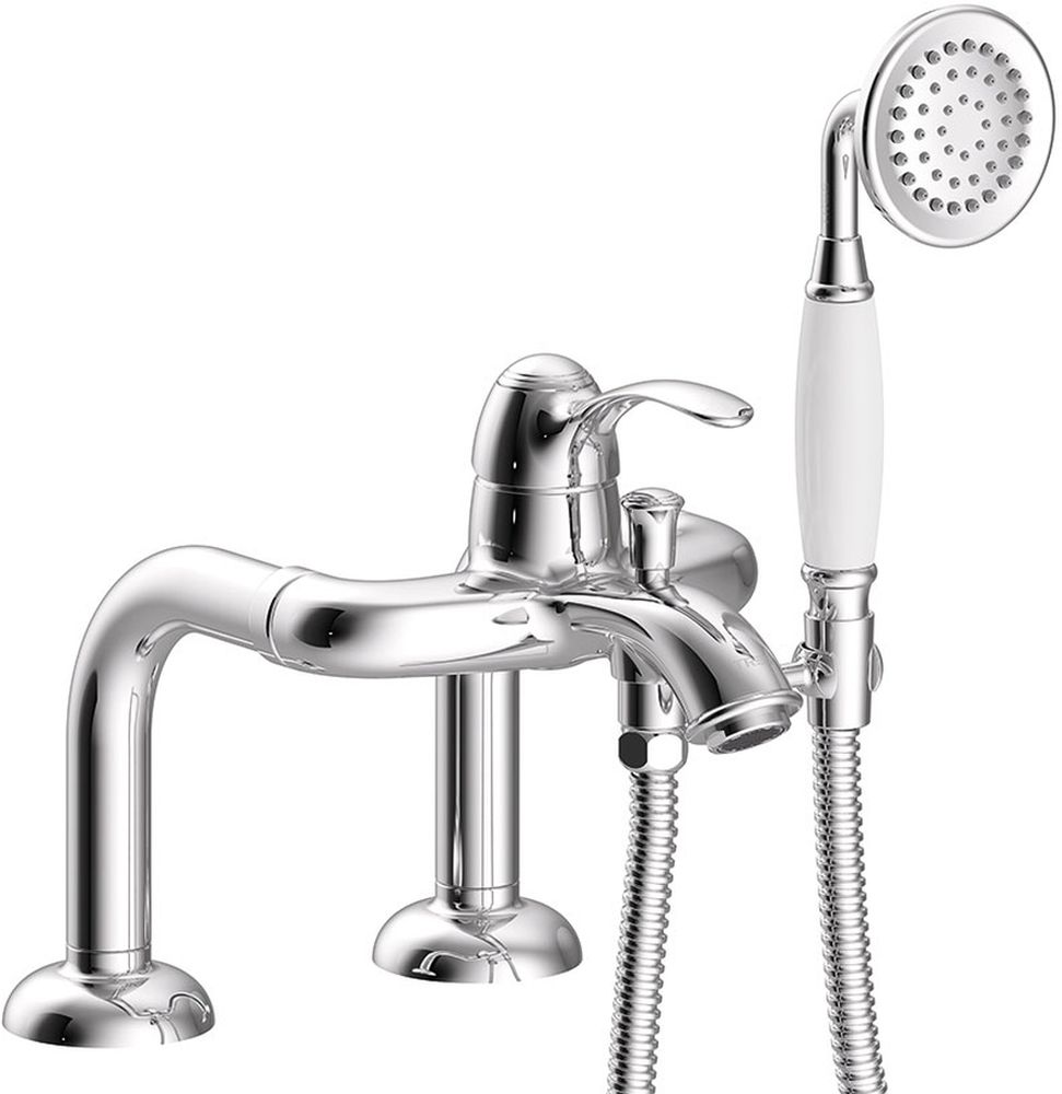 Tres Monoclasic rubinetto per vasca e doccia bordo vasca cromo 242.194.01