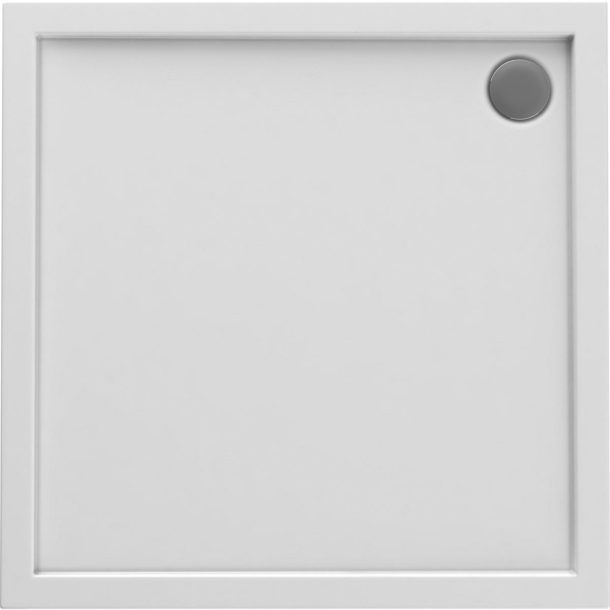 Oltens Superior piatto doccia quadrato 90x90 cm bianco 17001000