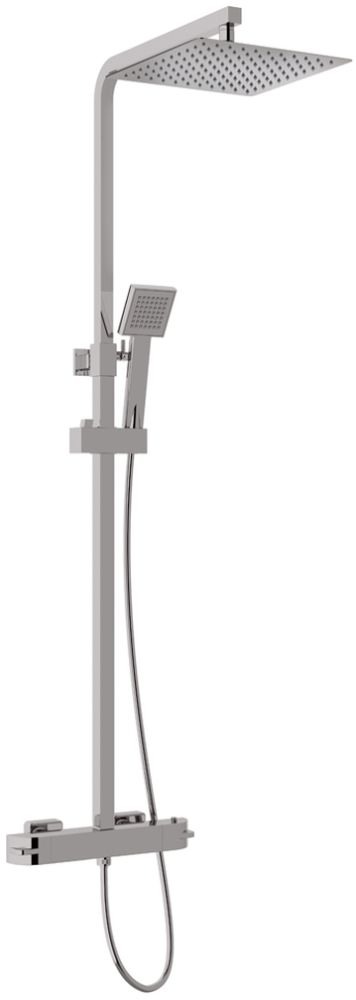 Teka Soller set doccia a parete con termostato con soffione cromo 852370200