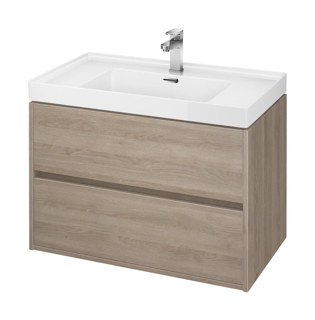 Cersanit Crea armadietto 79x45x53 cm sottolavabo sospeso rovere S924-009