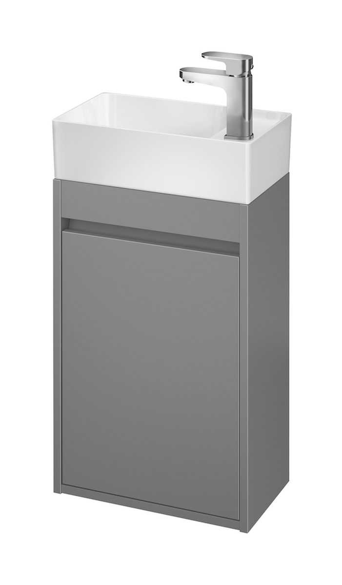 Cersanit Crea armadietto 39x21.5x59 cm sottolavabo sospeso grigio S924-014