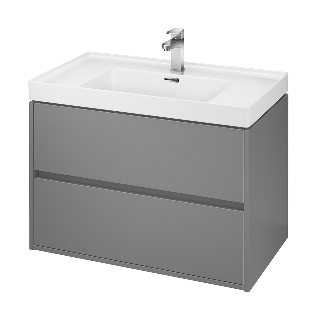 Cersanit Crea armadietto 79x45x53 cm sottolavabo sospeso grigio S924-017