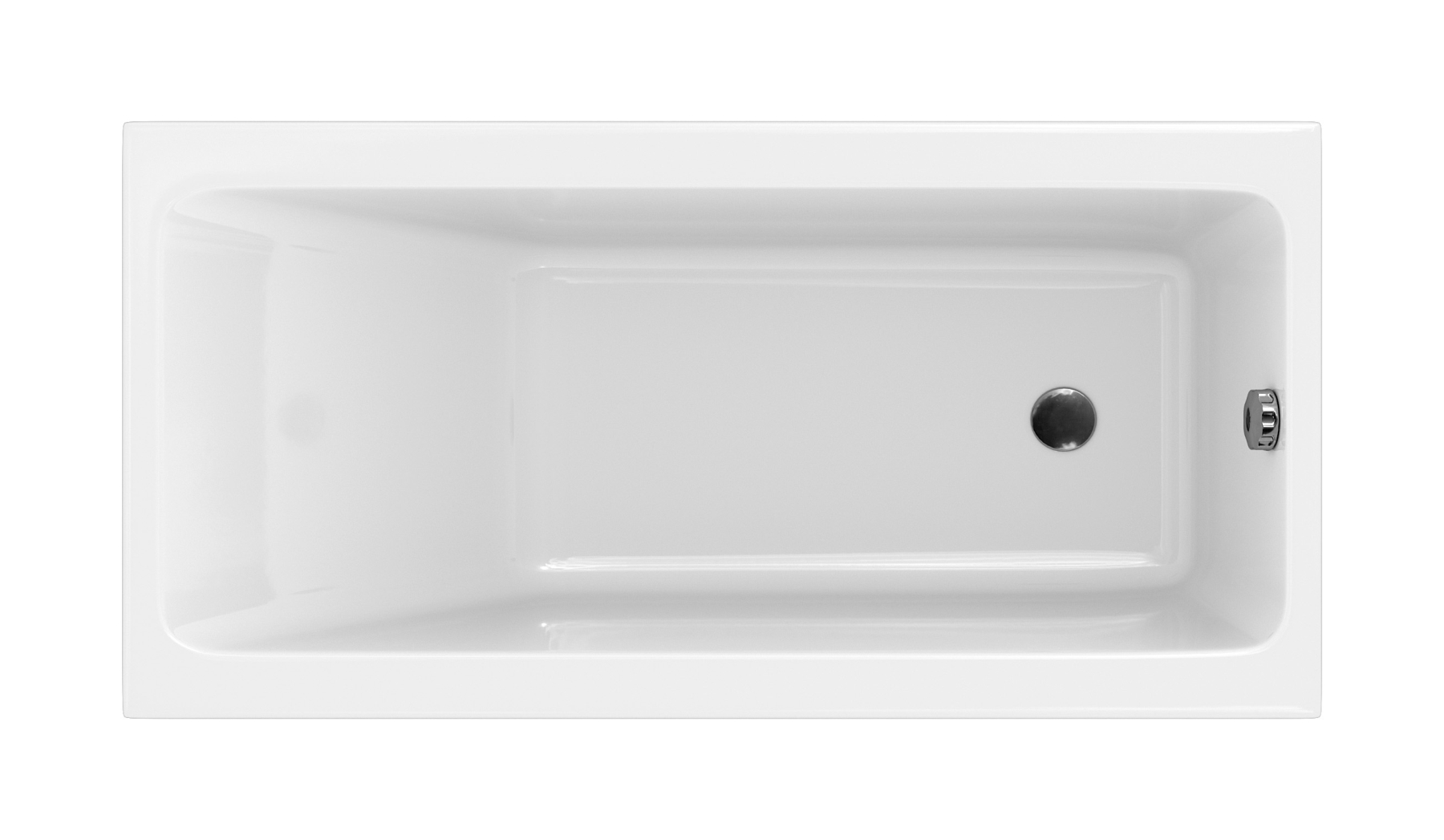 Cersanit Crea vasca da bagno rettangolare 150x75 cm bianco S301-233