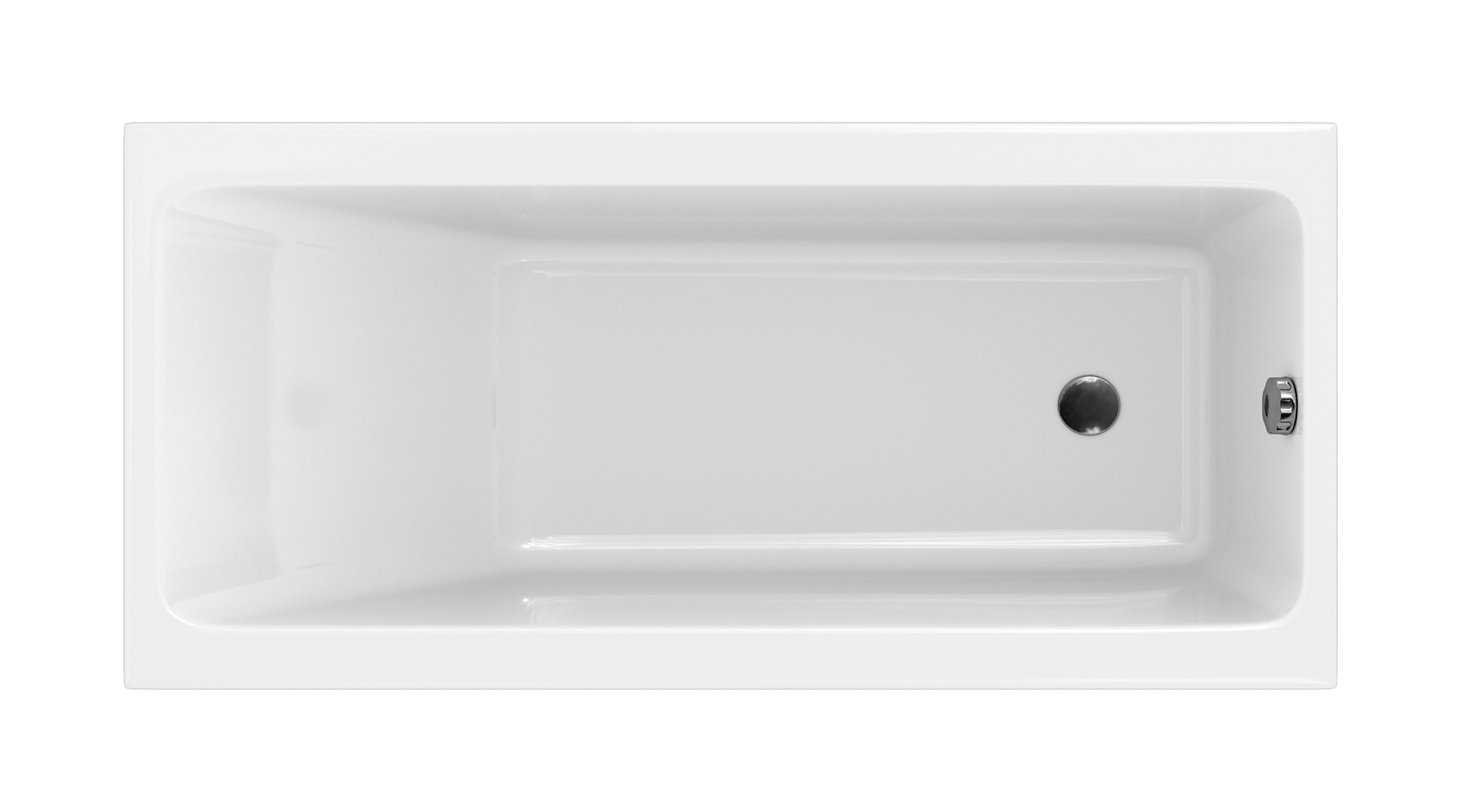 Cersanit Crea vasca da bagno rettangolare 160x75 cm bianco S301-225