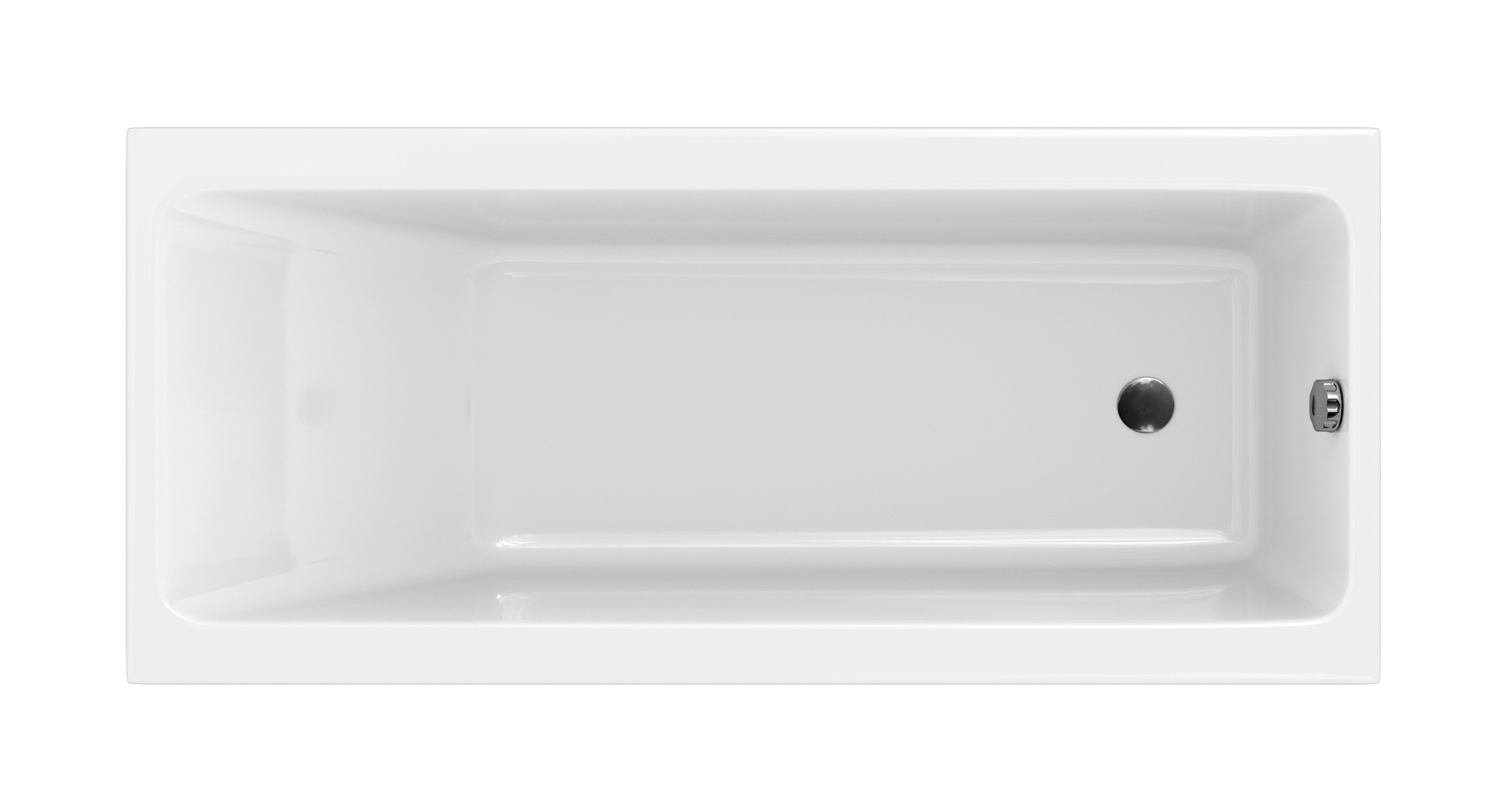 Cersanit Crea vasca da bagno rettangolare 180x80 cm bianco S301-227