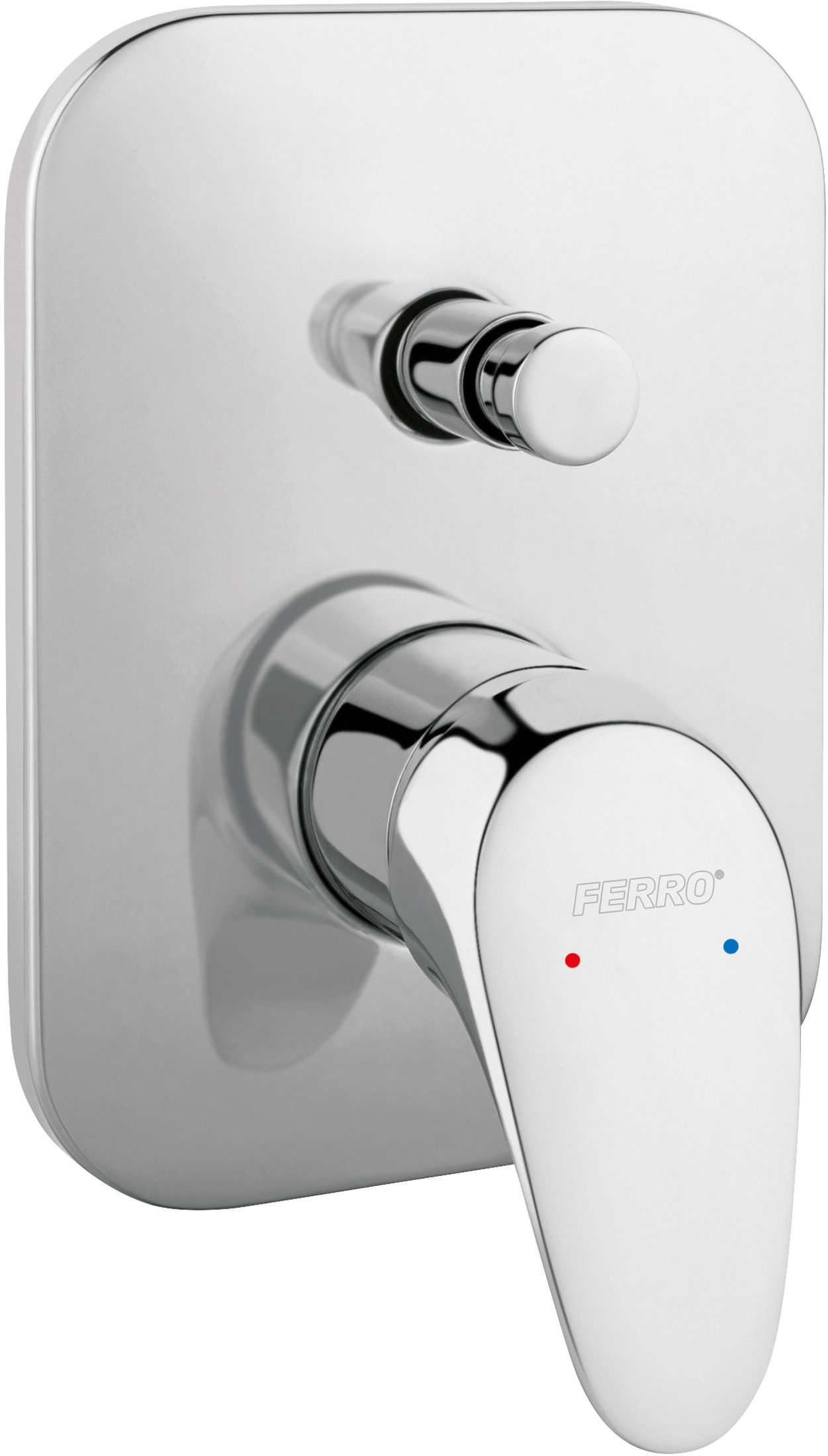 Ferro One rubinetto per vasca e doccia da incasso cromo BFO7P