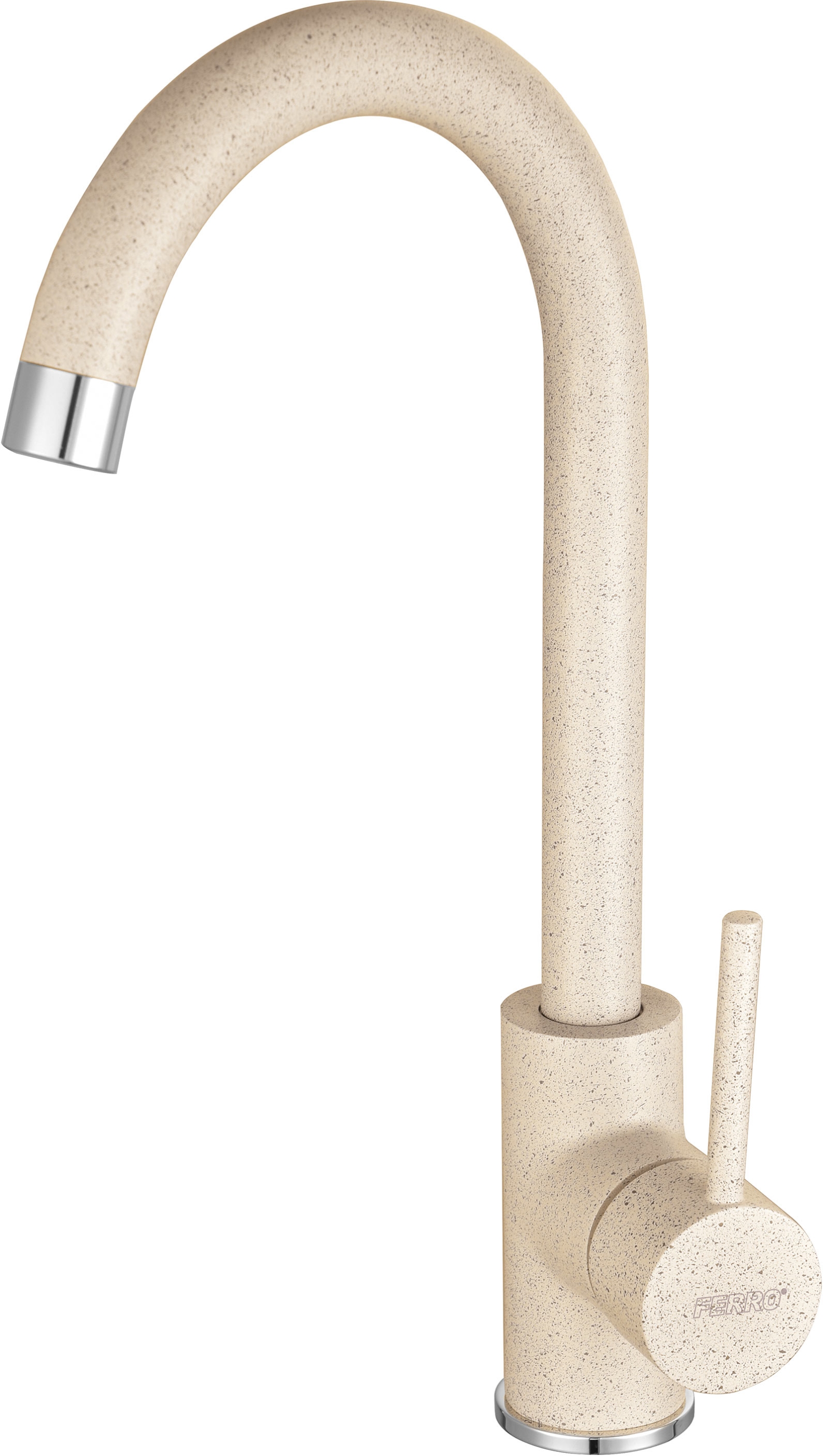 Ferro Freya rubinetto da cucina verticale beige BFR41S