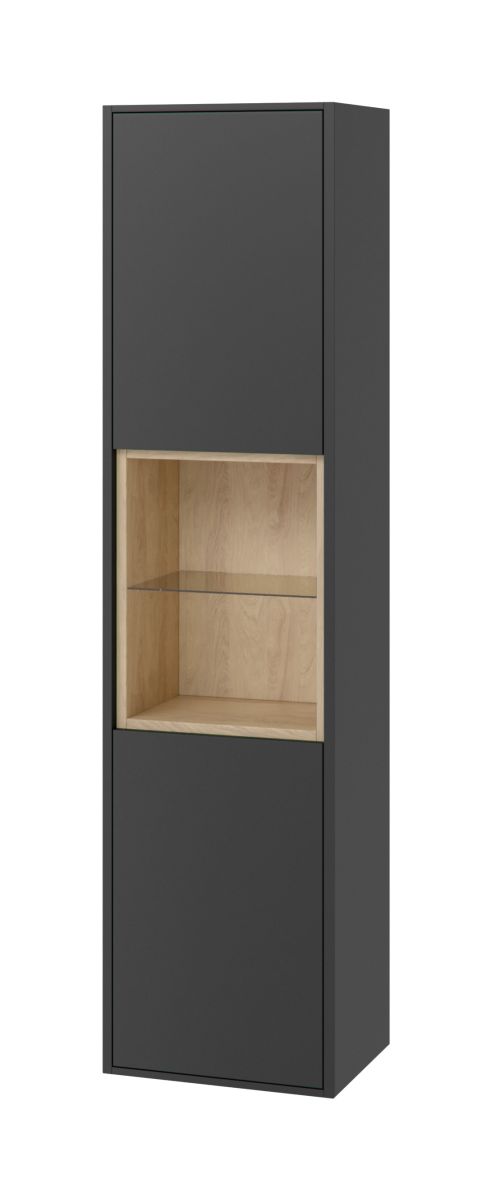 Excellent Tuto armadietto 40x32x160 cm laterale sospeso grigio-rovere MLEX.0201.400.GRBL