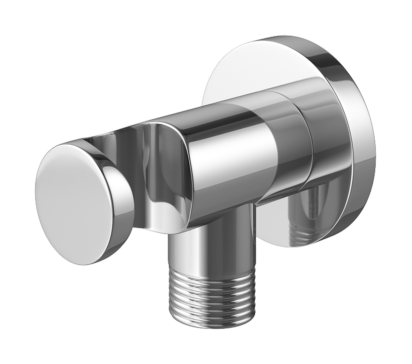 Kohlman prese d'acqua con supporto doccetta cromo QW004AM