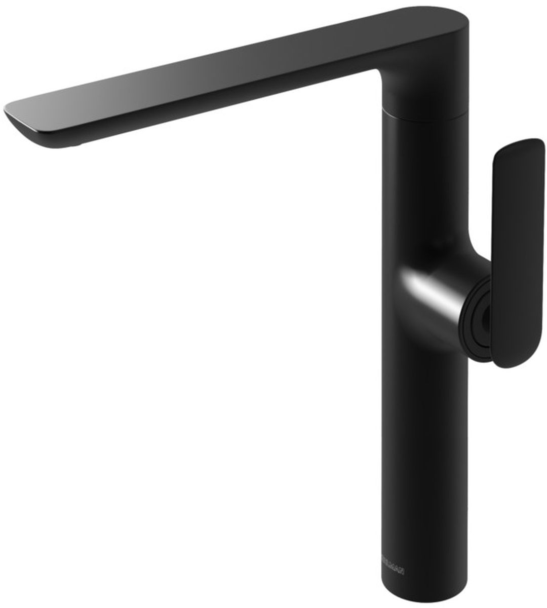 Kohlman Experience Black rubinetto per lavabo verticale nero QB175EB