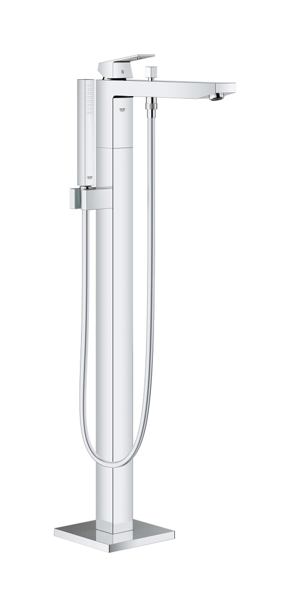 Grohe Eurocube rubinetto per vasca e doccia a terra StarLight Chrome 23672001
