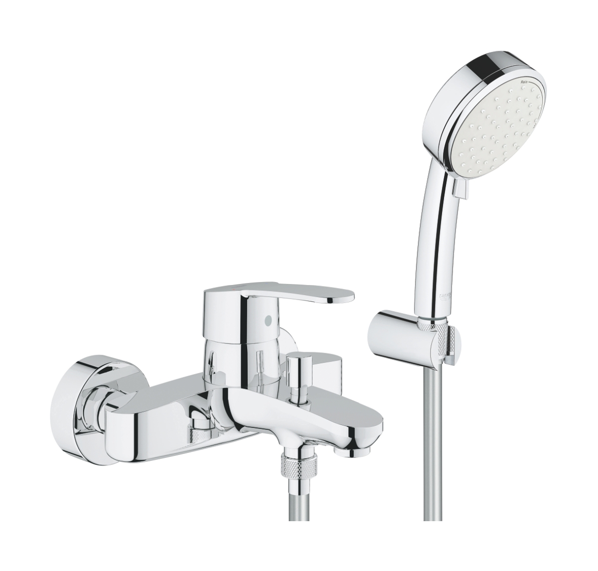 Grohe Eurostyle Cosmopolitan rubinetto per vasca e doccia a parete StarLight Chrome 3359220A