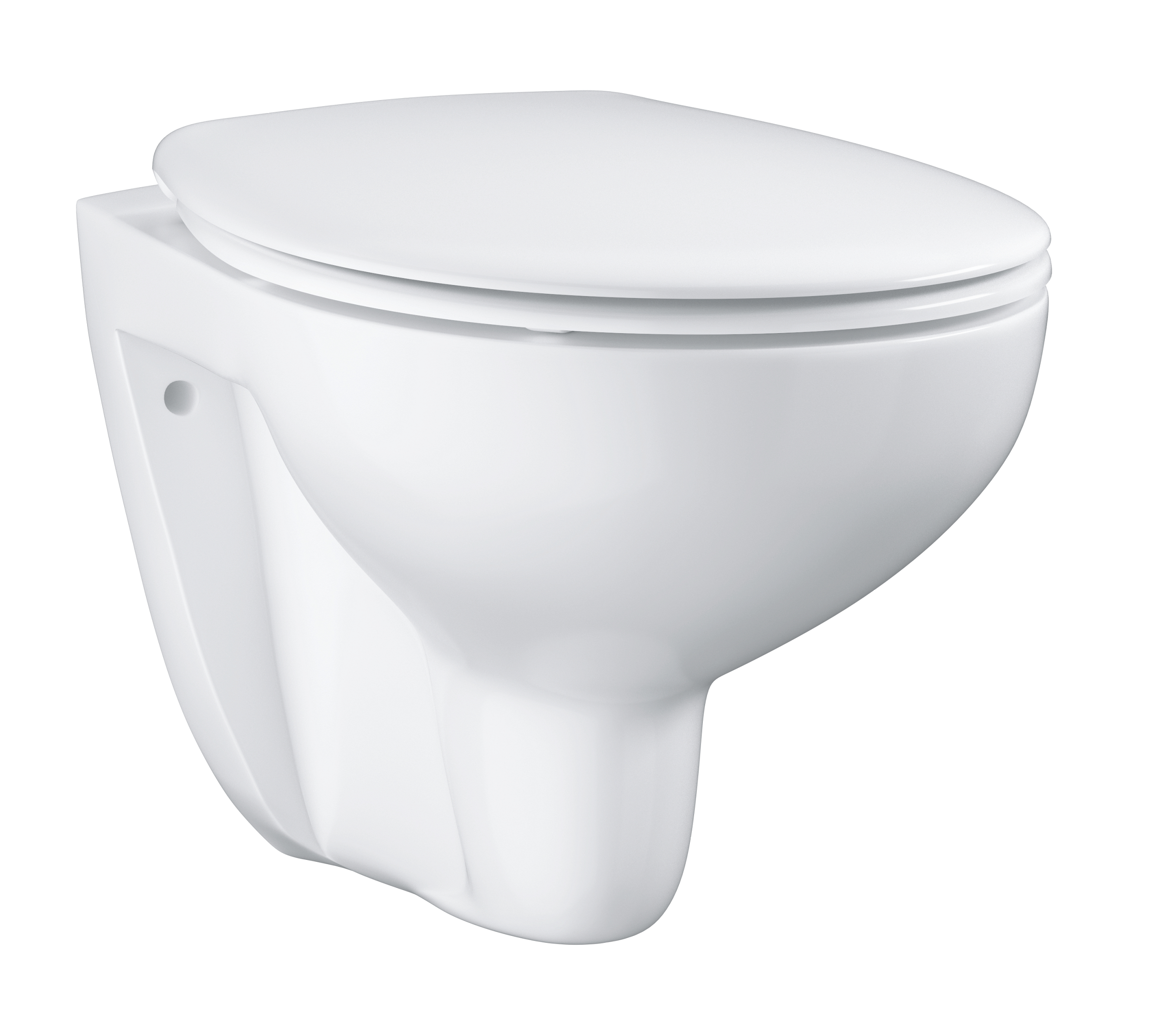 Grohe Bau Ceramic vaso wc con copriwater a discesa lenta sospeso senza brida bianco 39351000