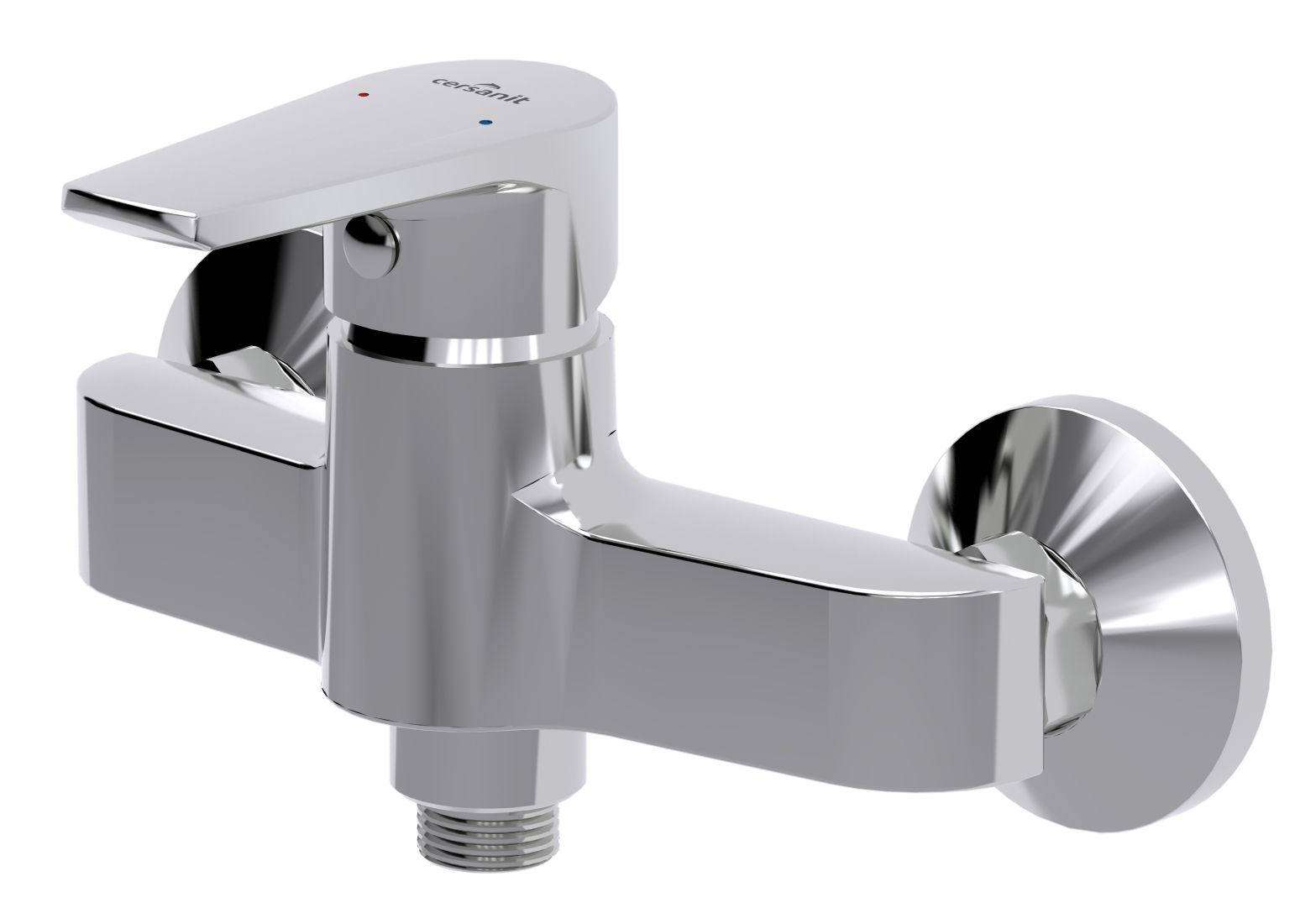 Cersanit Vero rubinetto per doccia a parete cromo S951-028