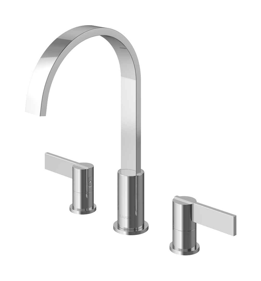 Kohlman Dexame rubinetto per lavabo verticale cromo QB200D
