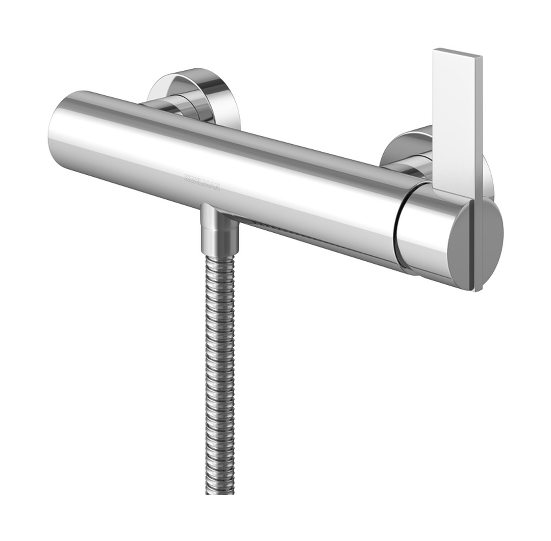 Kohlman Dexame rubinetto per doccia a parete cromo QW120D