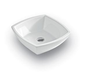 Art Ceram Fuori Corner Quadro umywalka 43x43 cm biała TFL01101;00