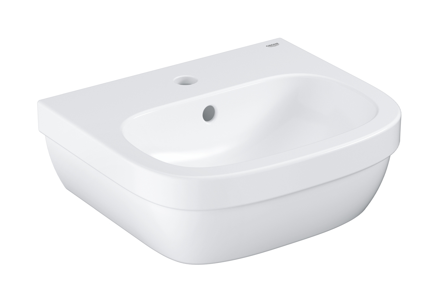 Grohe Euro Ceramic lavabo 45x40 cm semicircolare a parete bianco 39324000
