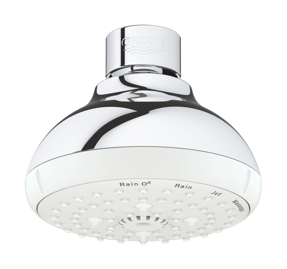 Grohe New Tempesta soffione doccia 10x10 cm StarLight Chrome 27606001