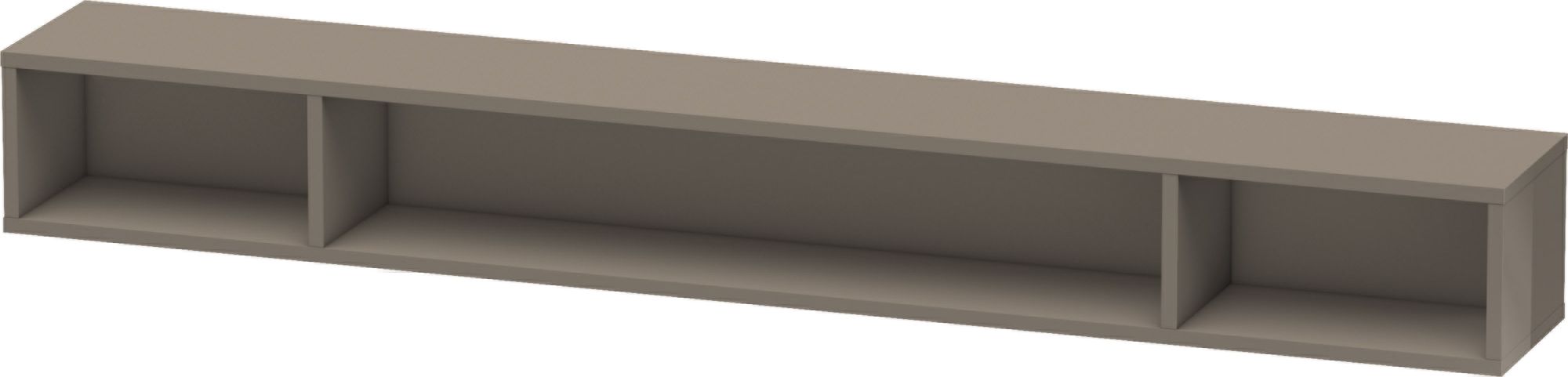 Duravit L-Cube mensola 100 cm grigio LC120108989