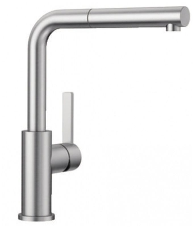 Blanco Lanora-S rubinetto da cucina verticale acciaio inossidabile 523123