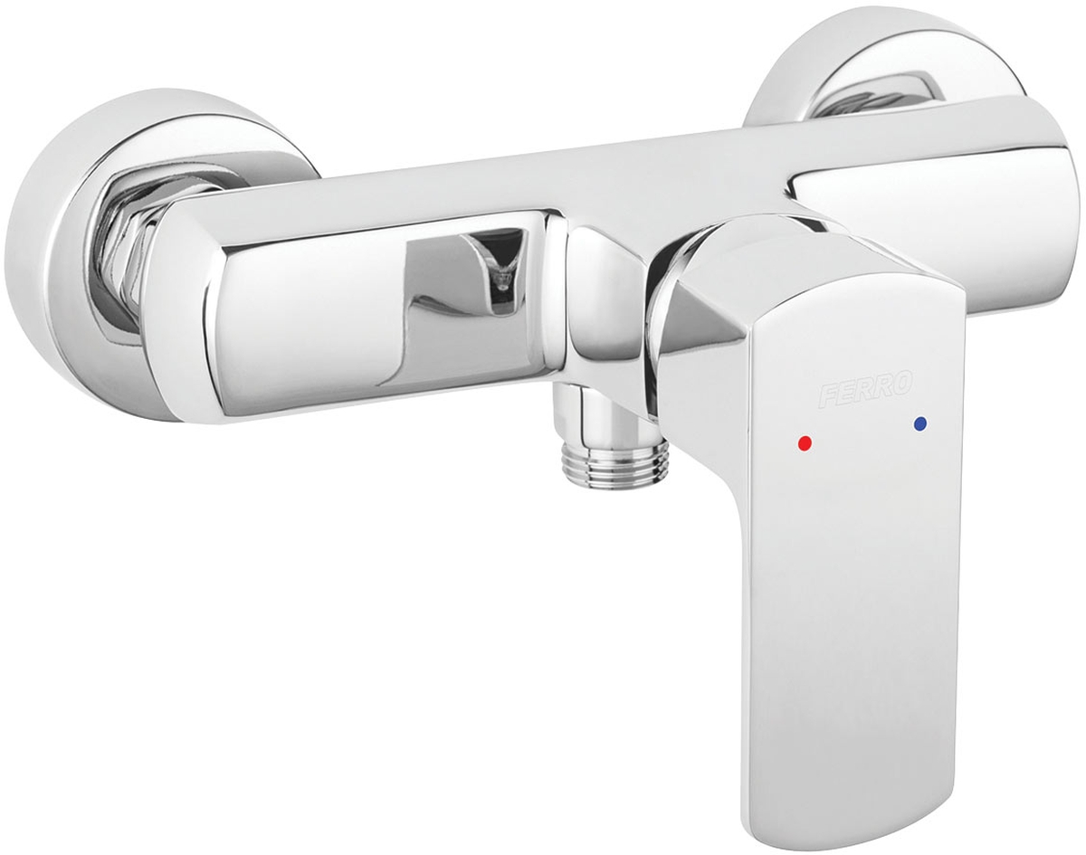 Ferro Alba VerdeLine rubinetto per doccia a parete cromo BLB7VL
