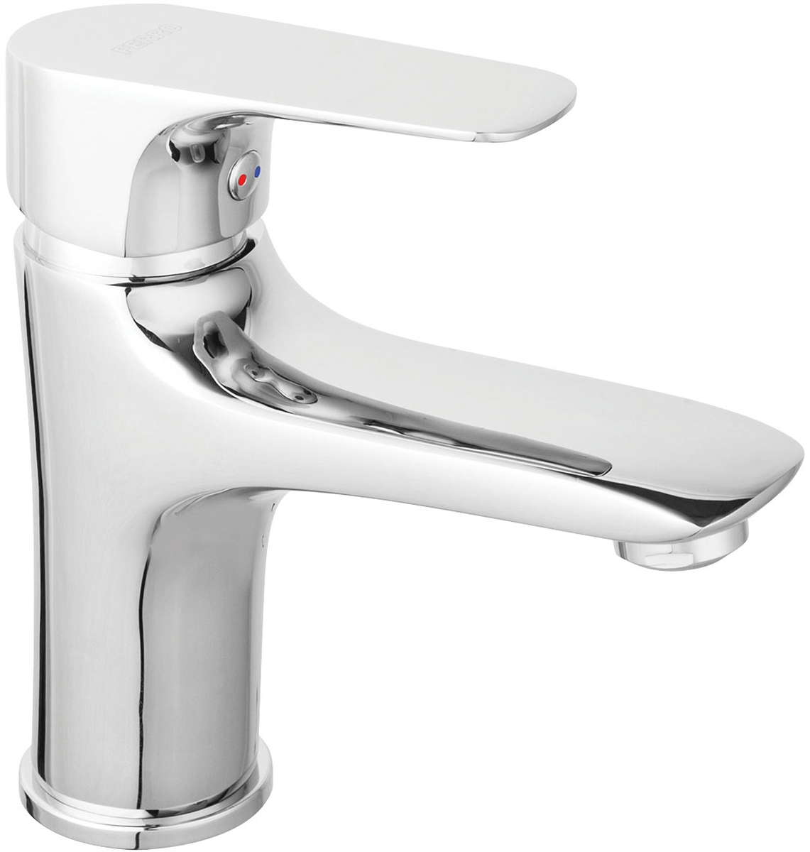 Ferro Tiga VerdeLine rubinetto per lavabo verticale cromo BTG2VL