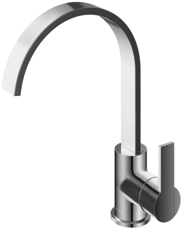 Kohlman Gixs rubinetto per lavabo verticale cromo QB150G