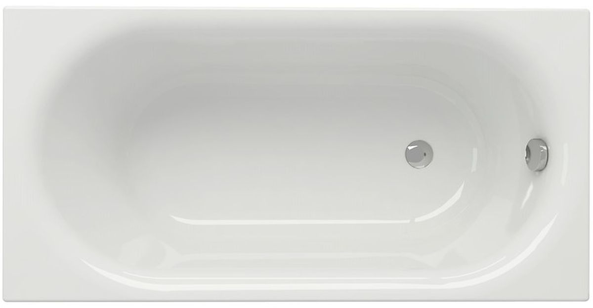 Cersanit Octavia vasca da bagno rettangolare 140x70 cm bianco S301-250