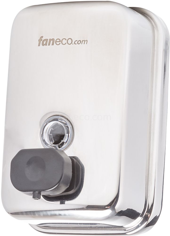 Faneco Duo dispenser di sapone liquido 500 ml acciaio S500SPP