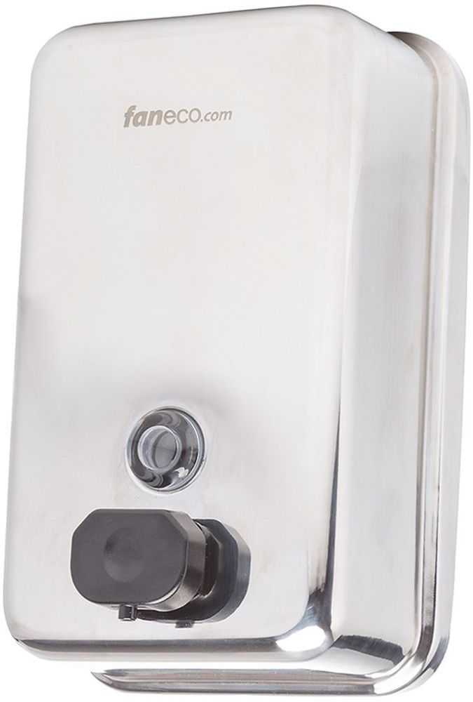 Faneco Duo dispenser di sapone liquido 1000 ml acciaio S1000SPP