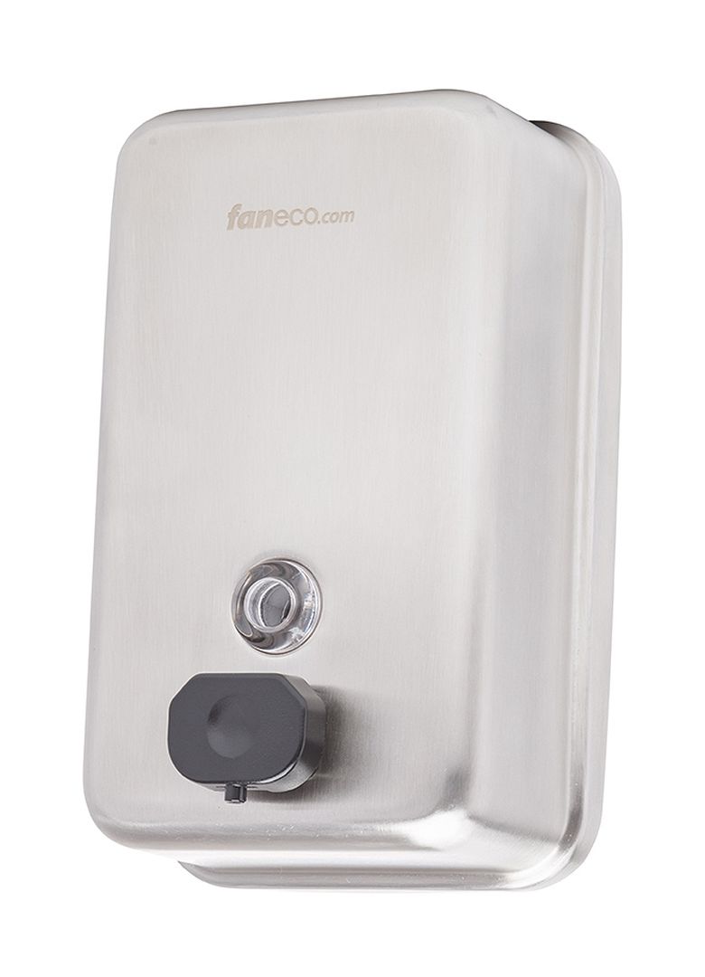 Faneco Top dispenser di sapone liquido 1000 ml acciaio S1000SPB