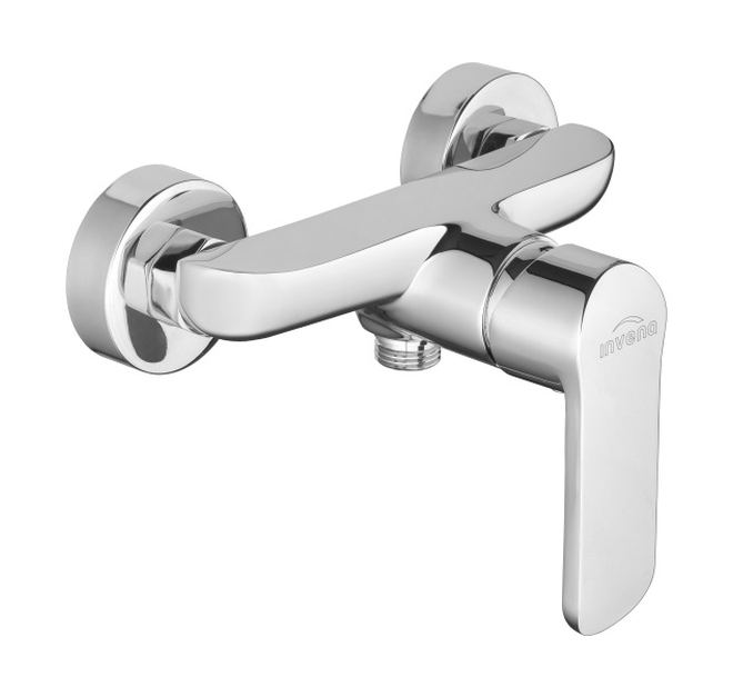 Invena Siros rubinetto per doccia a parete cromo BN-90-001