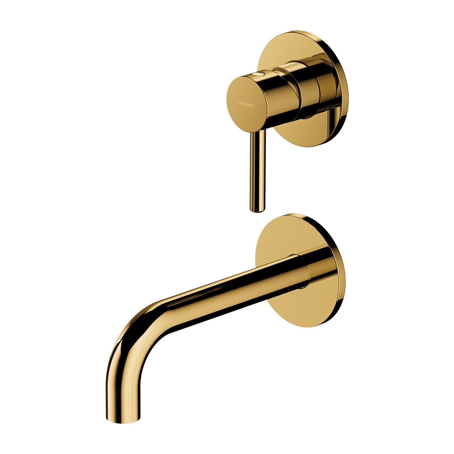 Omnires Y rubinetto per lavabo da incasso oro Y1215NGL