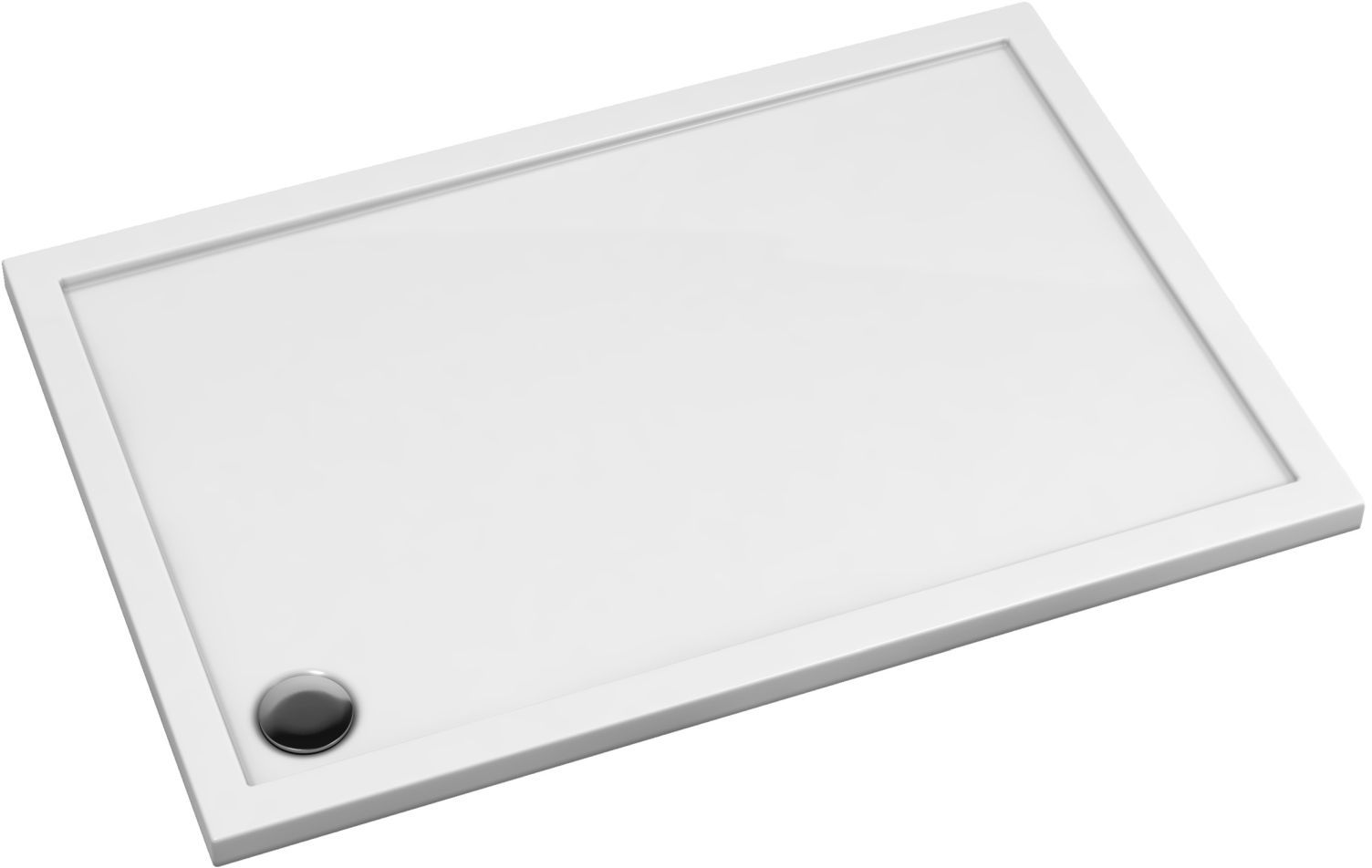 Omnires Merton piatto doccia rettangolare 120x70 cm bianco MERTON70/120/PBP