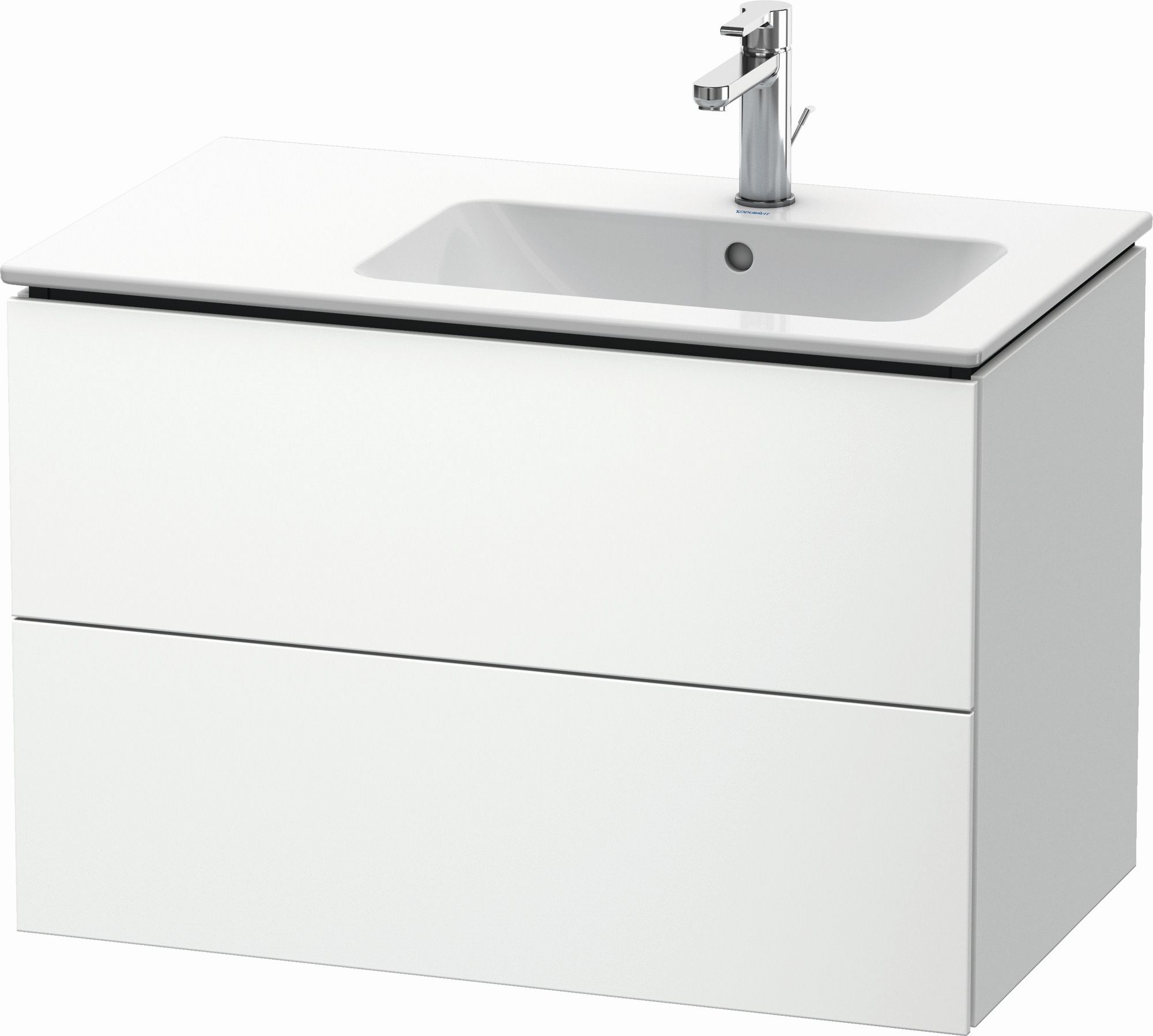 Duravit L-Cube armadietto 82x48.1x55 cm sottolavabo sospeso bianco LC629201818
