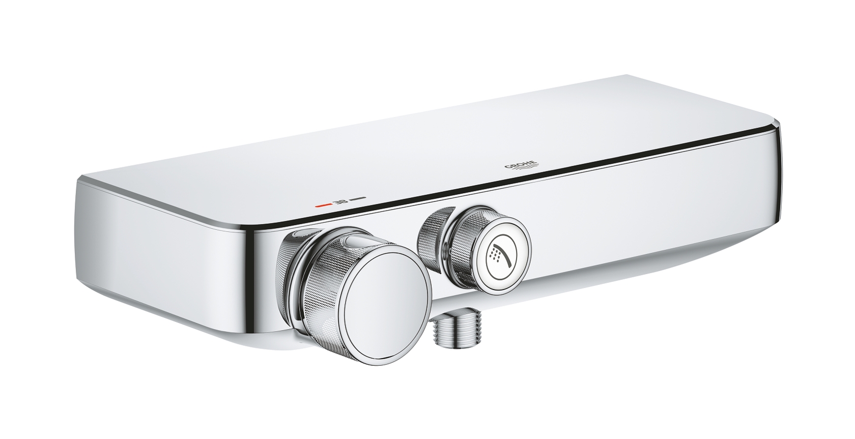 Grohe Grohtherm SmartControl rubinetto per doccia a parete con termostato StarLight Chrome 34719000