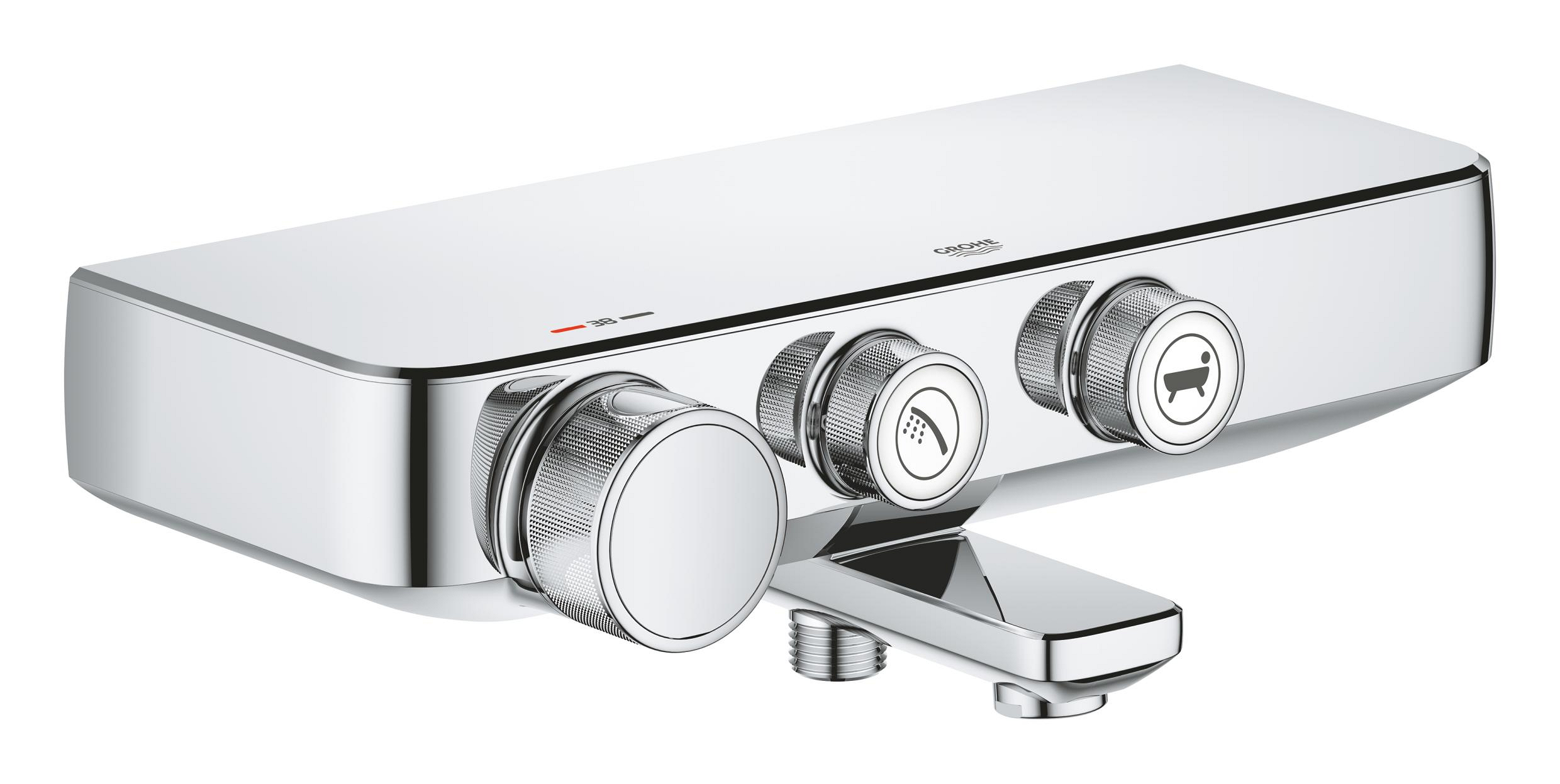 Grohe Grohtherm SmartControl rubinetto per vasca e doccia a parete con termostato cromo 34718000