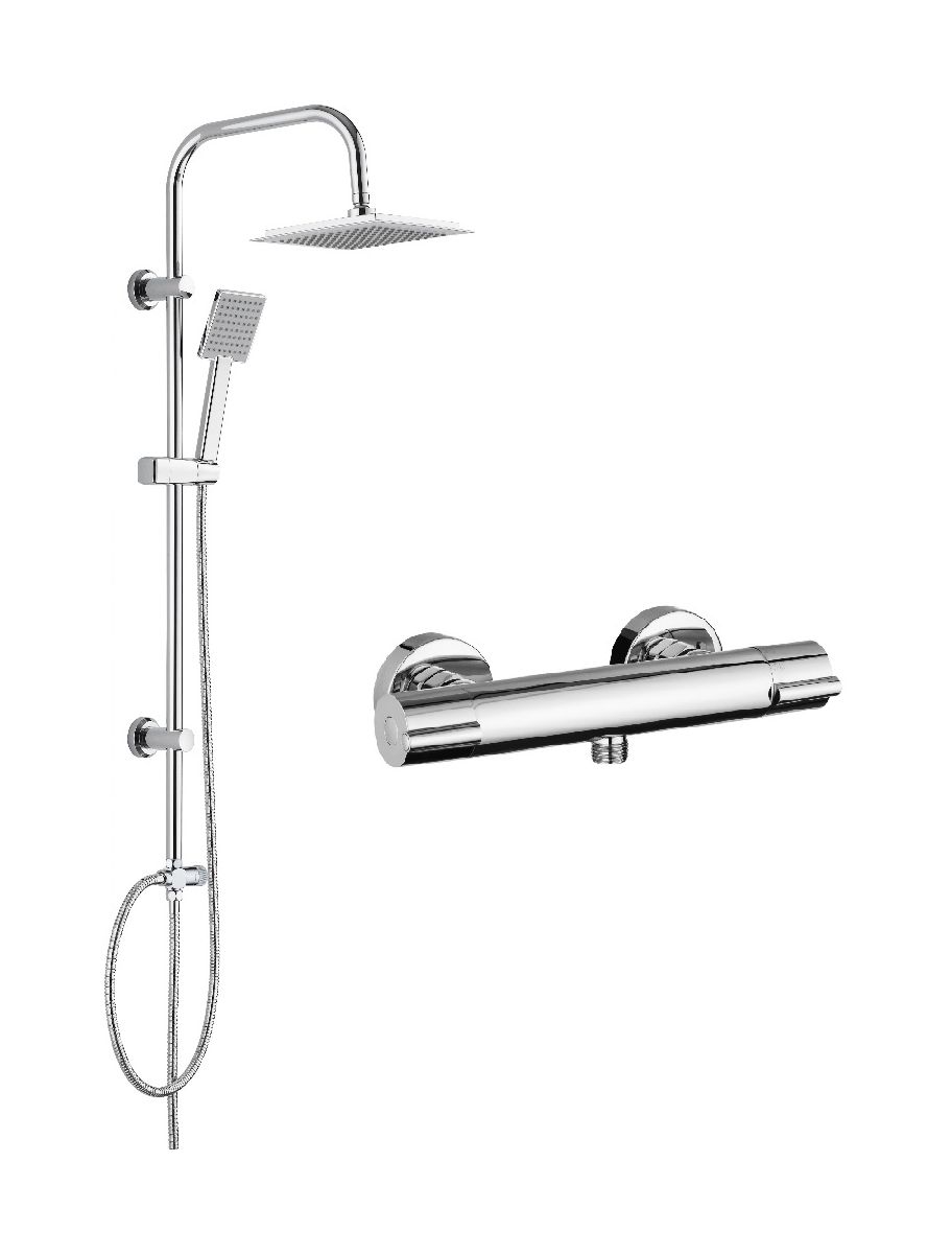 Set rubinetto per doccia Deante Neo Joko BOJ_04BT, set doccia Deante Neo Joko NBJ_051K