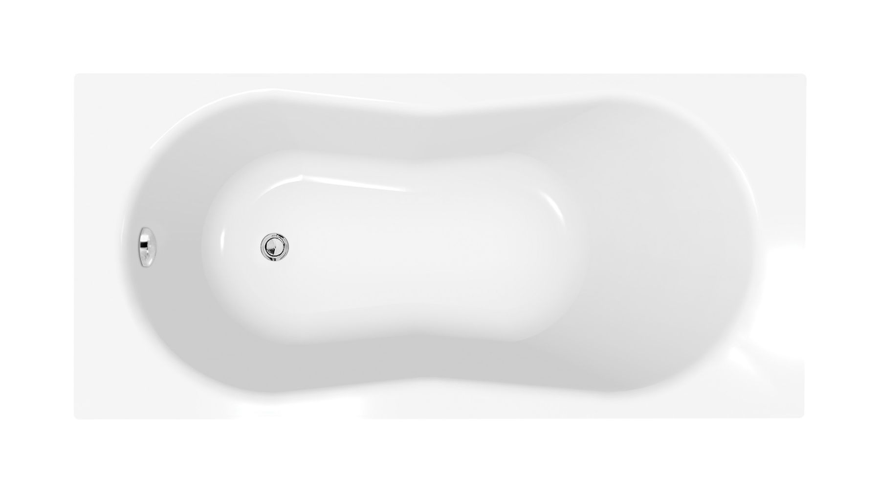 Cersanit Nike vasca da bagno rettangolare 160x70 cm S301-248