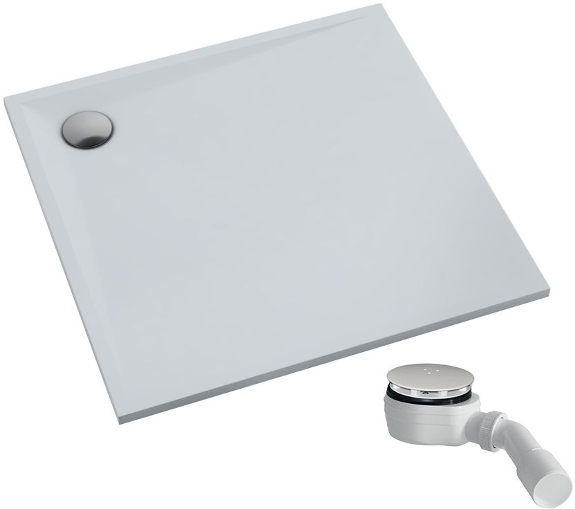 Schedpol Etrusco piatto doccia quadrato 80x80 cm bianco 3.460