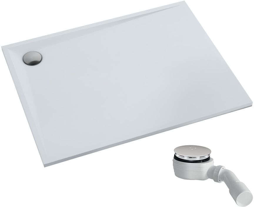 Schedpol Etrusco piatto doccia rettangolare 120x80 cm bianco 3.466