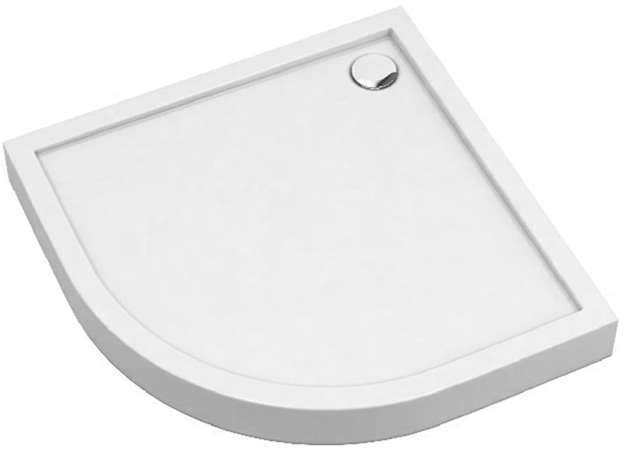 Schedpol Competia New piatto doccia semicircolare 80x80 cm bianco 3.4633