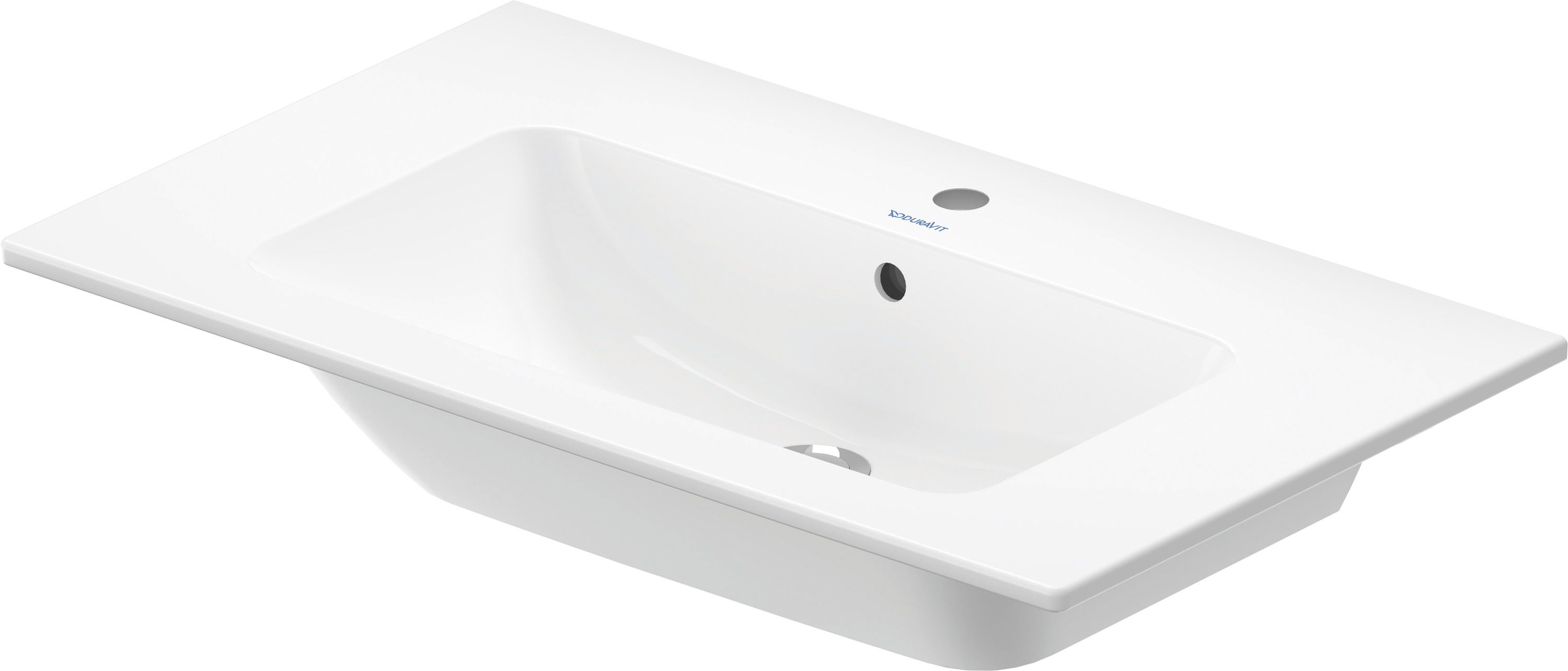 Duravit ME by Starck lavabo 83x49 cm rettangolare a parete-da mobile bianco 2336830060