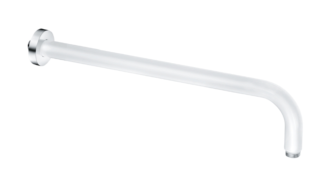 Kludi A-QA braccio da parete cromo-bianco 6651491-00